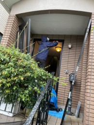 防犯もしっかり！暮らしに快適さと安心を広げる玄関　世田谷区Y様邸